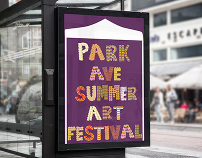 Park Ave Summer Festival Poster