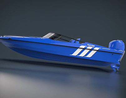 Fletcher Boats 3D renderings 2023
