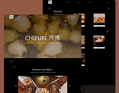 Chifuri -Food Website