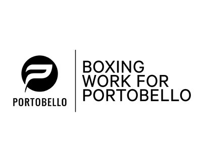 Boxing branding work on behalf of Portobello Sports
