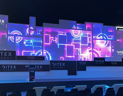 GITEX 2022 Main Screen Animations | Dubai WTC