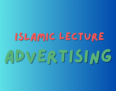 ISLAMIC lecture Advertising