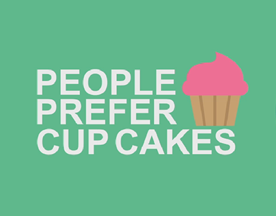 CUP CAKE | Motion Graphic