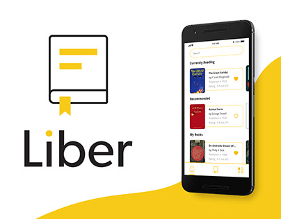 Liber: E-book Reader App Design