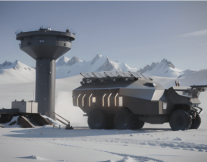TPX-0805 Arctic Exploration Vehicle + Lab