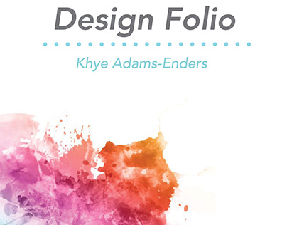 Product design folio - Khye Adams-Enders