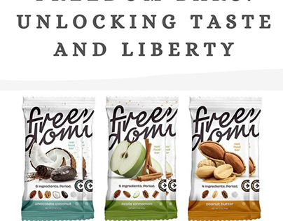 Unchained Delights: Freedom Bars for Your Taste Buds!
