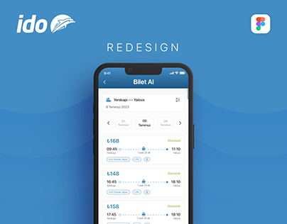 İdo Mobil App Redesign - UX/UI
