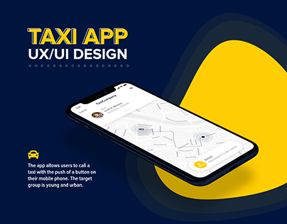 Taxi App - UX/UI Design