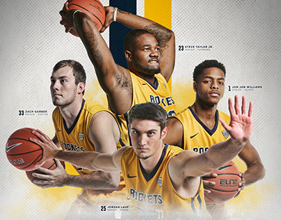 2016-17 Toledo Basketball Poster