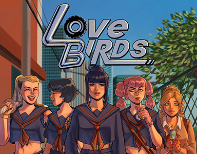 Love Birds: Character designs