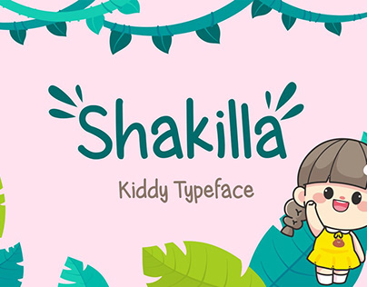 Shakilla Kiddy Typeface
