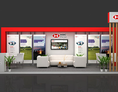 HSBC Premier Promotional Mall setup
