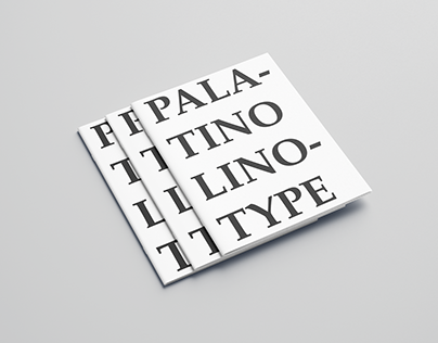 Typographic Brochure, Hermann Zapf / Palatino Linotype