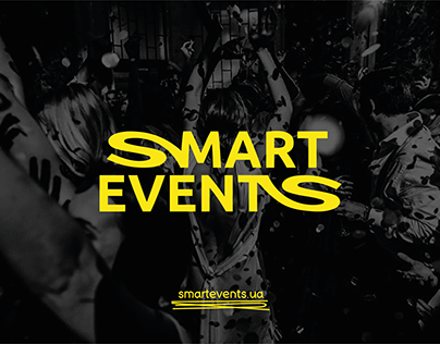 Event agency logo and identity for Smart Events