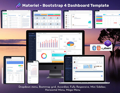 Admin Dashboard Template and Bootstrap Admin Web