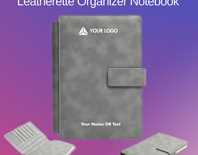 Fuzo Delegate Premium Leatherette Organizer Notebook