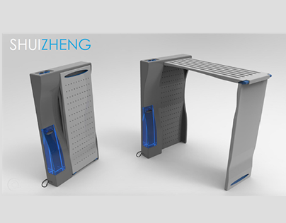 ShuiZheng - Home Dehumidifying Clothes Rack