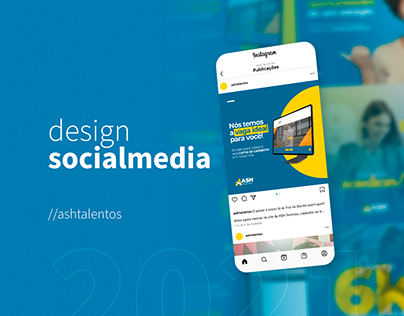 Design Social Media - ASH Talentos