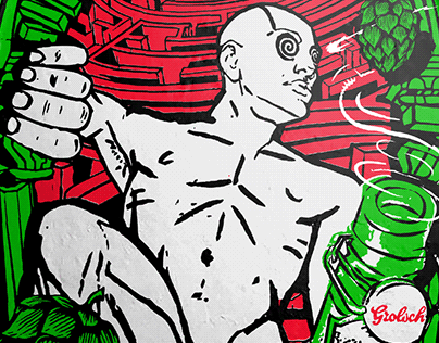 Grolsch + La Calle Bar Mural