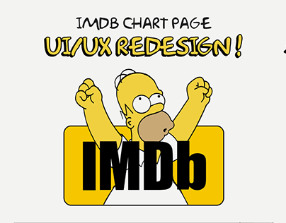Redesigning of IMDb Chart Page' UI/UX