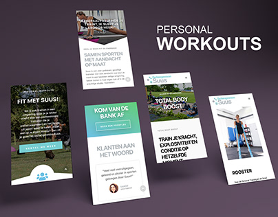 Personal Workouts Website