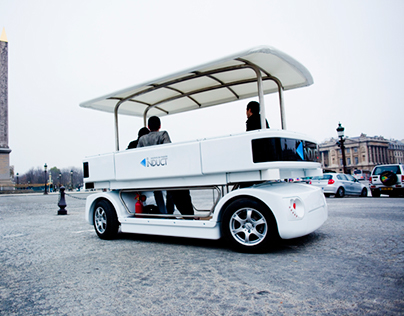 Navia Self-Driving Electric Shuttle Car