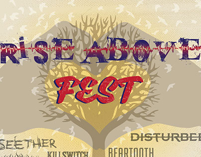 Rise Above Fest 2016 Poster