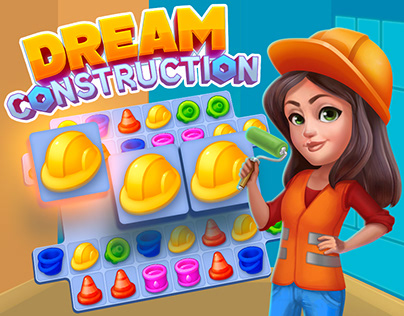 Match-3 Game Concept "Dream Construction"