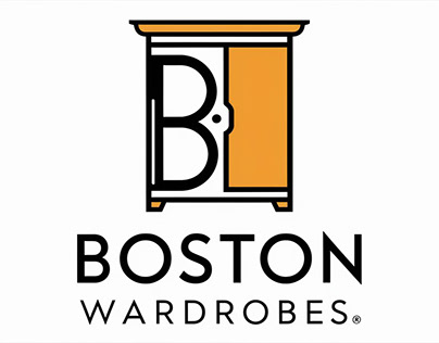 Boston Wardrobes Logo design