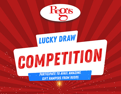 Lucky Draw Contest Flyer