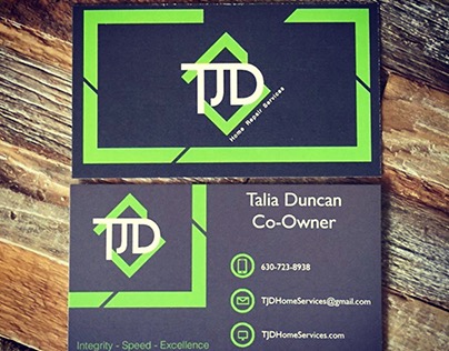 TJD business card