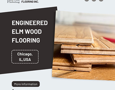 Engineered Elm Wood Flooring