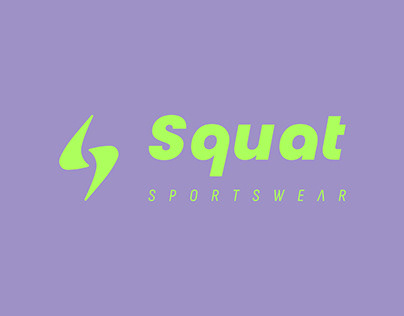 Squat Sportswear | Logo Design & Branding
