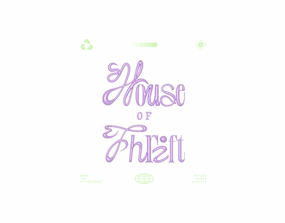 Project thumbnail - House Of Thrift - Brand Identity