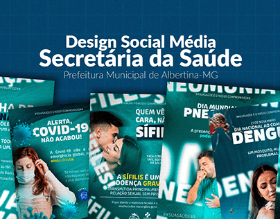 Design Social Media Outubro - Saúde - Albertina
