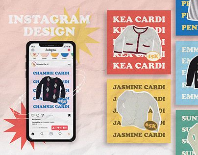 Curated For U | Instagram Post Design