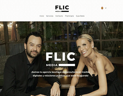 Sitio Web FLIC Media