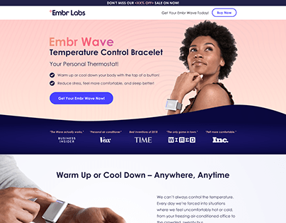 Embr Wave - Sales Page