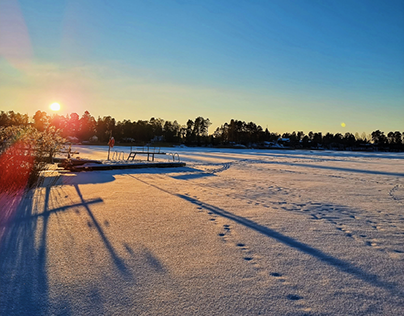Winter in Naantali, Finland
