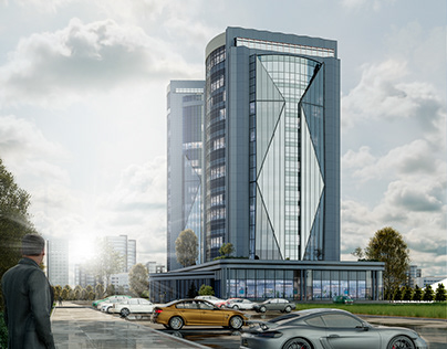 CGI: Reconstruction Visualization of MS Office Building