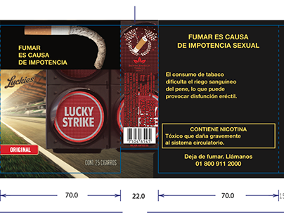 Lucky Strike - Cigar Box Cover 20´s & 25´s
