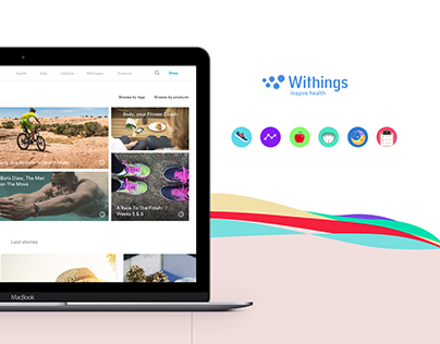 Withings Blog Design