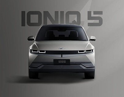Hyundai ioniq poster minimalist imaginary project