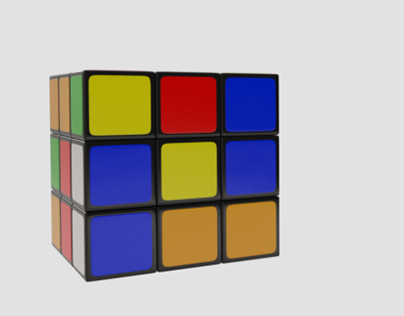 Rubik Cube Animation Test