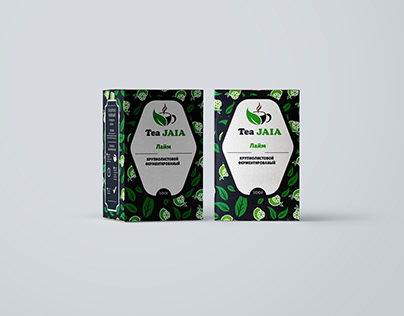 Разработка Логотипа и упаковки чая "JAIA"
