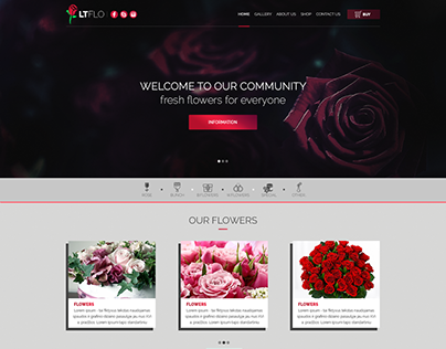Florist | Web design