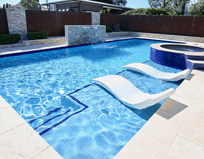 Pool and Spa Combination Creating in Smithfield