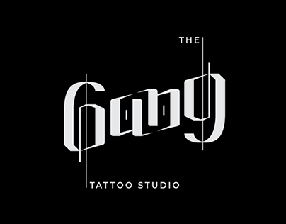 the gang tattoo studio logo