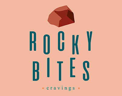 Rocky Bites Logo and Brand Identity